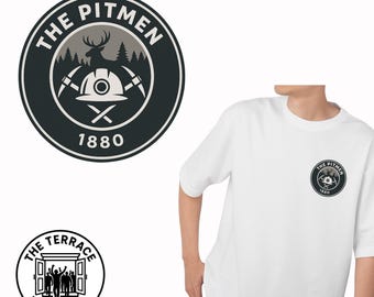 Retro Hednesford Town FC T-Shirt | The Pitmen Football Tee, Matchday Attire, Perfect Gift for Hednesford Town Supporters