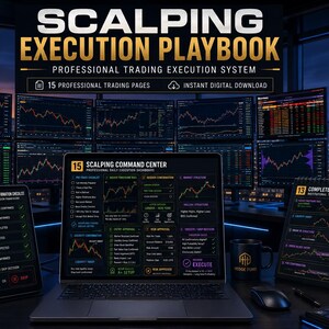 Scalping Execution Playbook | Institutional Smart Money Trading System | Professional Trade Execution Framework | 15-Page Trader Handbook