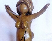 Golden Temple Priestess sculpture, Goddess sculpture