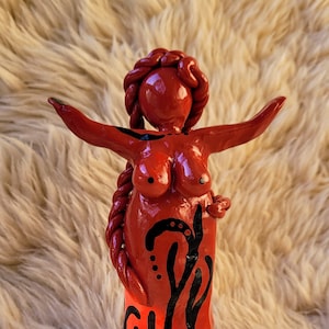 Deep Earth Mama Goddess sculpture, Goddess statue