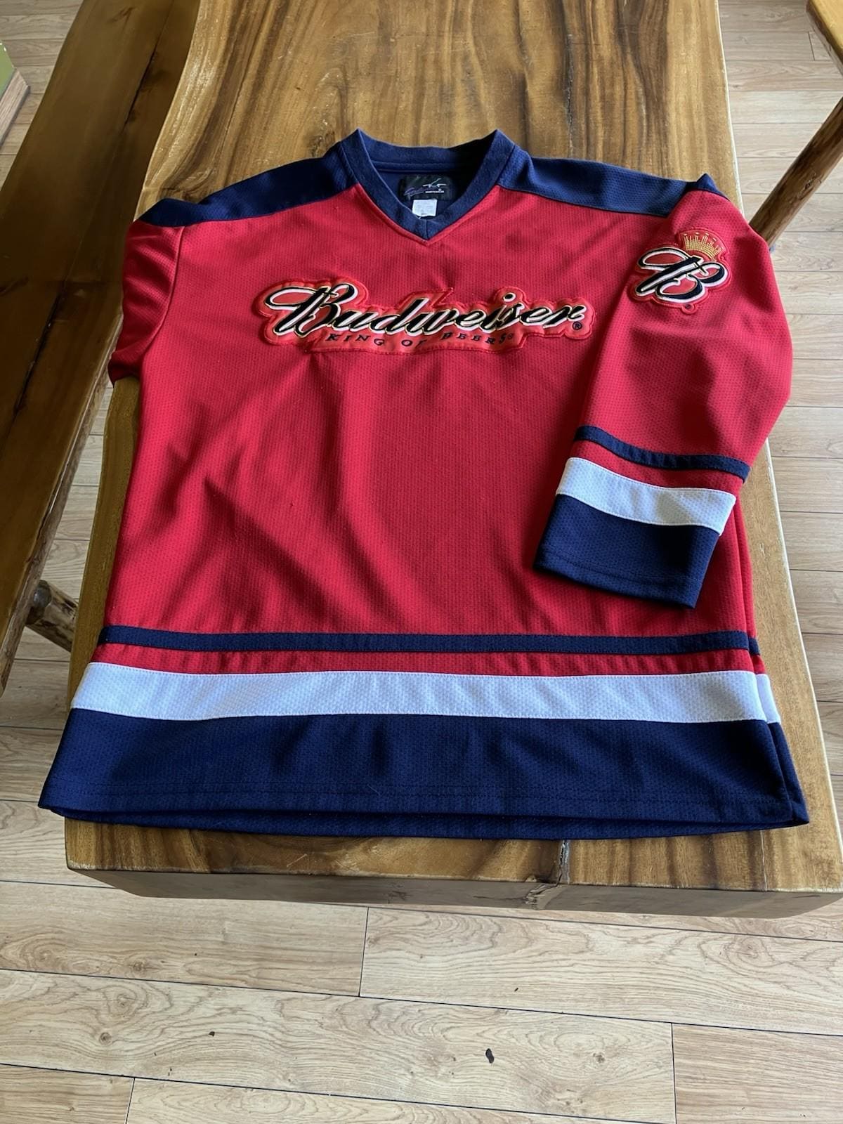 Budweiser Jersey - Etsy Canada