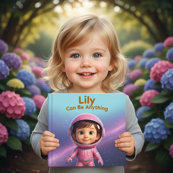 Personalized Kids Story Book – Custom Cartoon Character (Digital PDF)