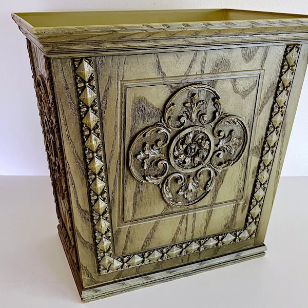 Vintage Waste Basket Bathroom - Etsy