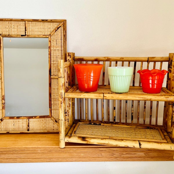 Wicker Wall Shelf Etsy