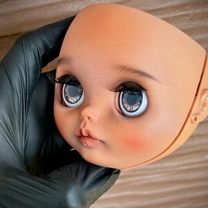 LaLha DOLL – OOAK Art Doll | Hand-Painted Custom Blythe with Unique Faceplate & Eyechips image 14