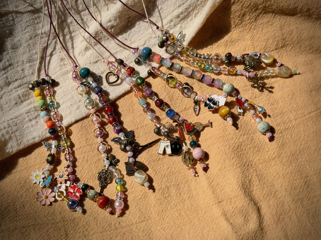 Blythe Pull String Handmade [ A Set ] - Pastel Beaded Fairy Doll ...