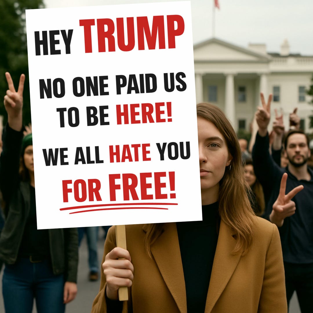 Anti Trump Protest Sign, Anti Trump Rally Poster, No Kings Protest Sign ...