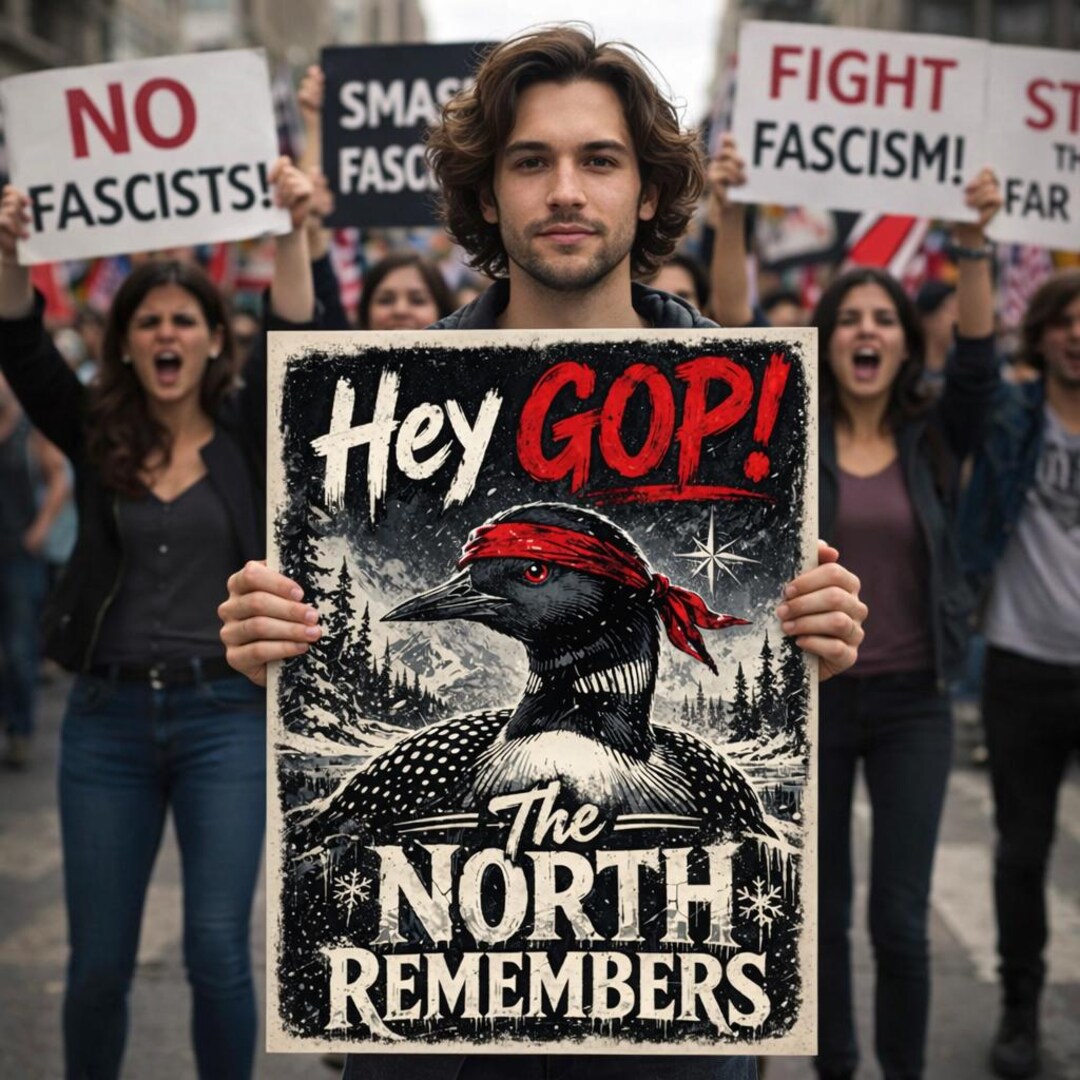 Hey Rally Hey GOP the North Remembers Protest Sign, Political Poster, Anti GOP ...