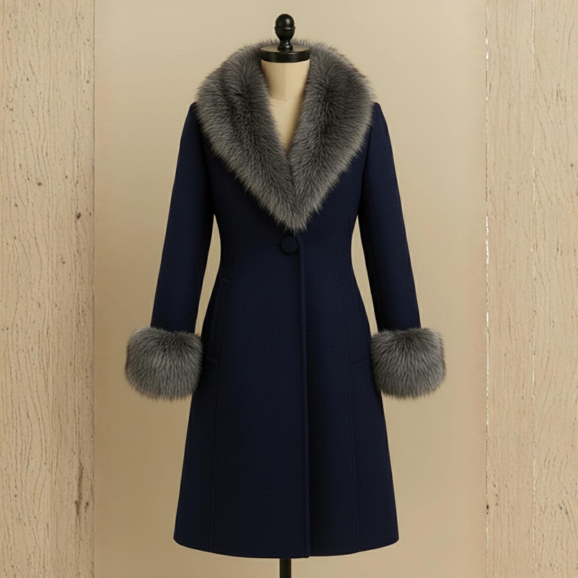 knee length dresses for ladies Widgeon Girls Dress Coat - Shawl Flounce Coat main image 1