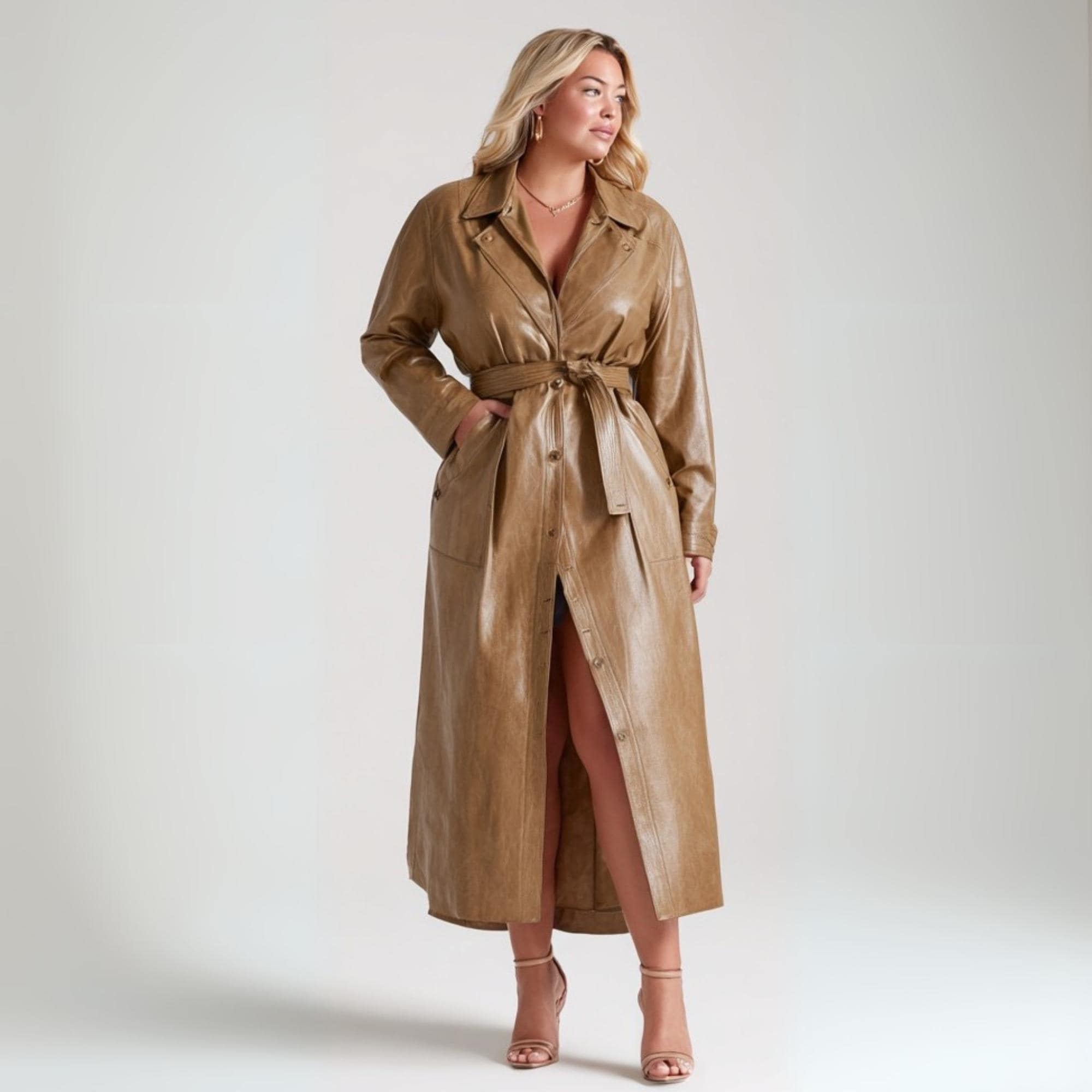 Plus Size Real Leather Dress - Etsy Plus Size Real Leather Dress - Etsy
