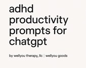 adhd productivity prompts for chatgpt