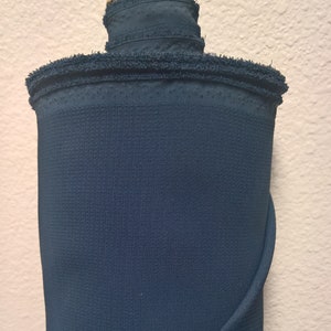 Slate Blue Crepe Fabric