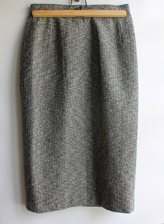 pencil skirt- gray - image 1