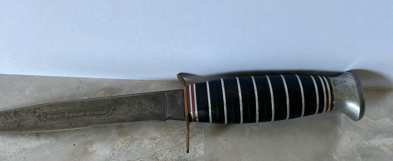 Super Hollow Ground SOLINGEN GERMANY Number 159 Fixed Blade