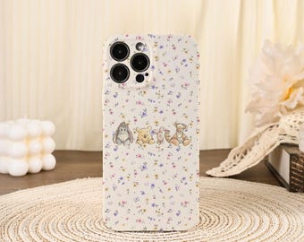 New Winnie the Pooh Soft Glossy Phone Case iPhone Case For iPhone 17/16/15/14/13/12 ProMax 16/15/14Plus 12/13Mini X XS XR 17 Pro 17 Air 17e