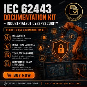 IEC 62443 Dokumentationspaket | Vorlagen für die Cybersicherheit in der industriellen OT | ICS-Sicherheitskonformitätspaket