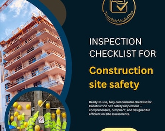 Construction Site Safety Checklist - OSHA & ISO 45001