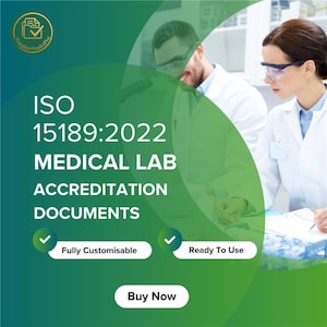 ISO 15189:2022 Dokumentationssats – Komplett redigerbar verktygssats för kvalitet och kompetens inom medicinska laboratorier
