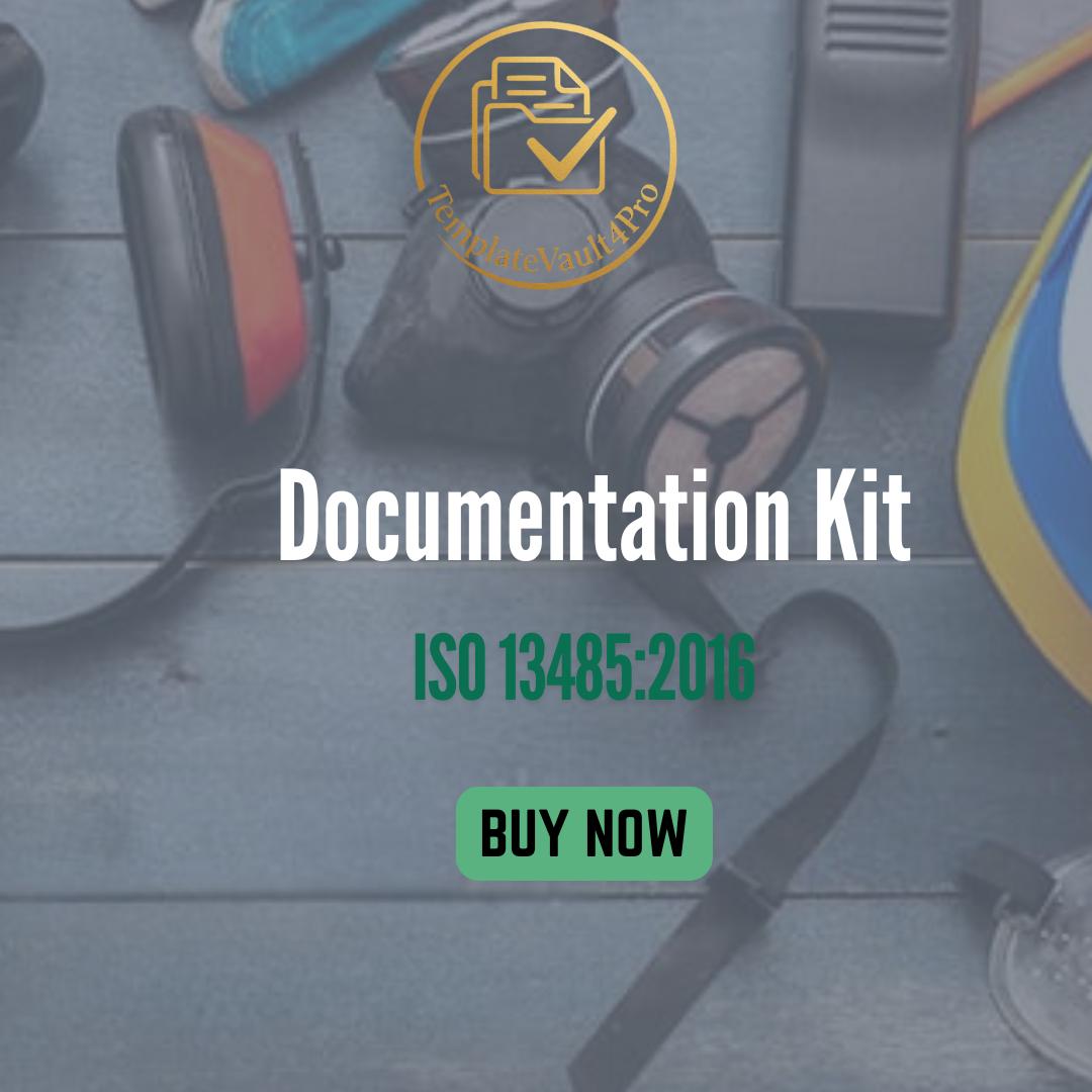 Kit de documentación ISO 13485:2016: Kit de herramientas MDQMS editable ...
