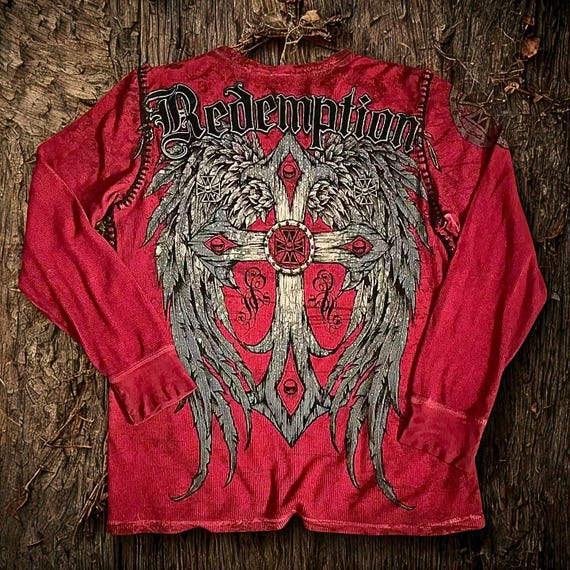 Y2K Gothic Graphic Long Sleeve T-shirt - Oversized Hip Hop Top