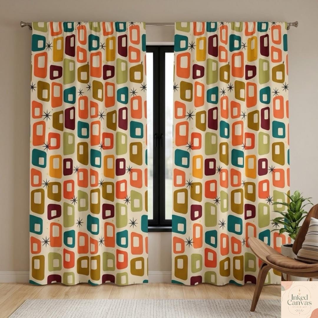 70s curtains - Etsy 日本