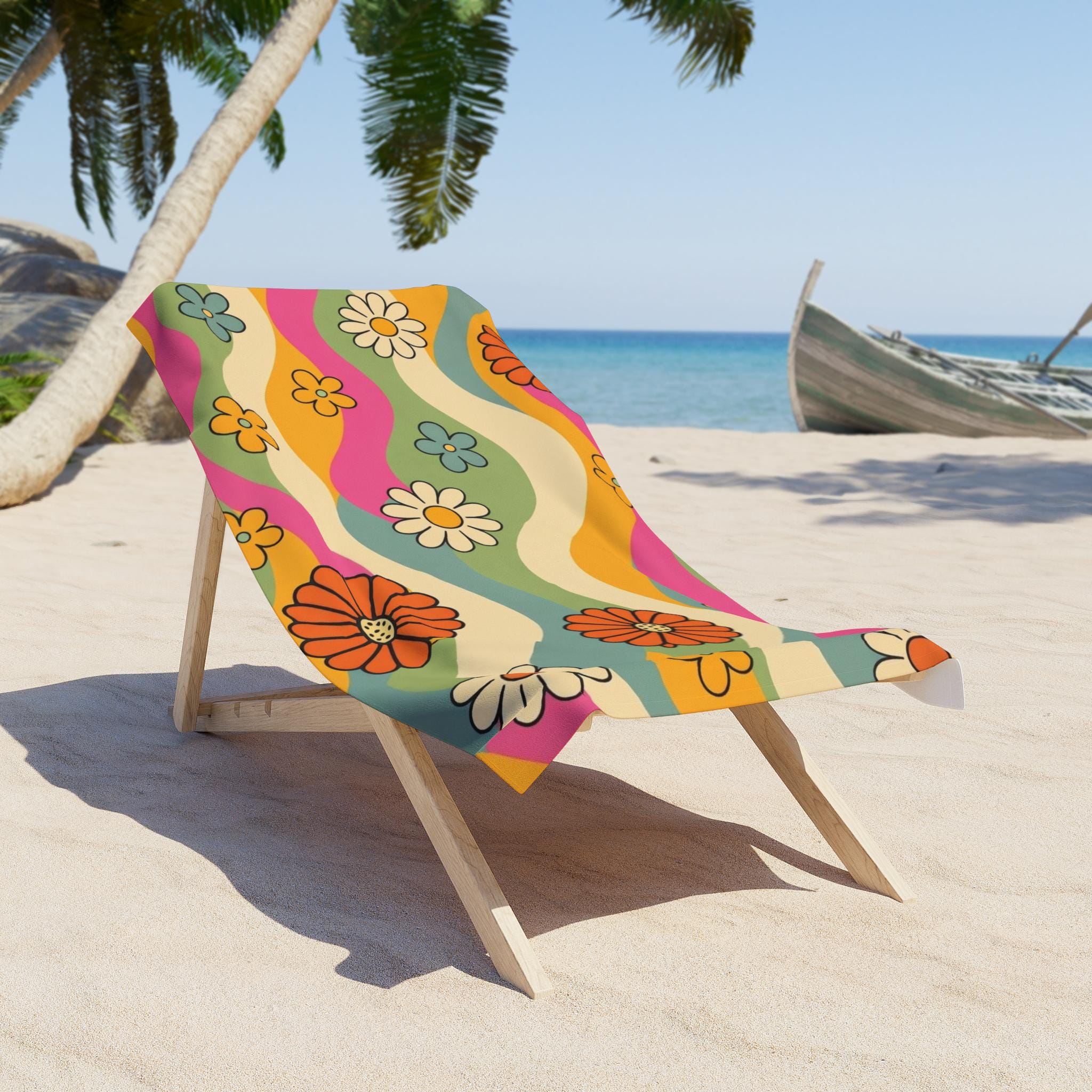 Vintage 70s Beach Towel - Etsy - Page 2