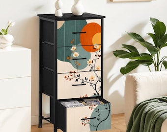 modern dresser unit Katrisa Dressing Table With 6 Storage Drawers Latitude Run