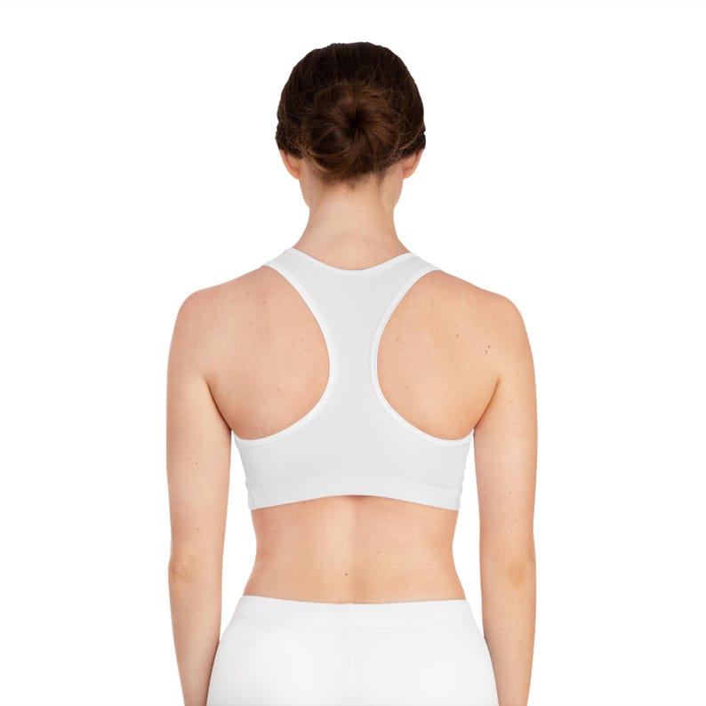 Customizable Sports Bra: All-Over Print Fitness Apparel image 8