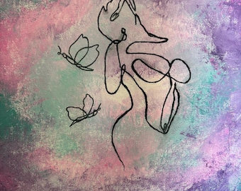 Acrylic wall decor