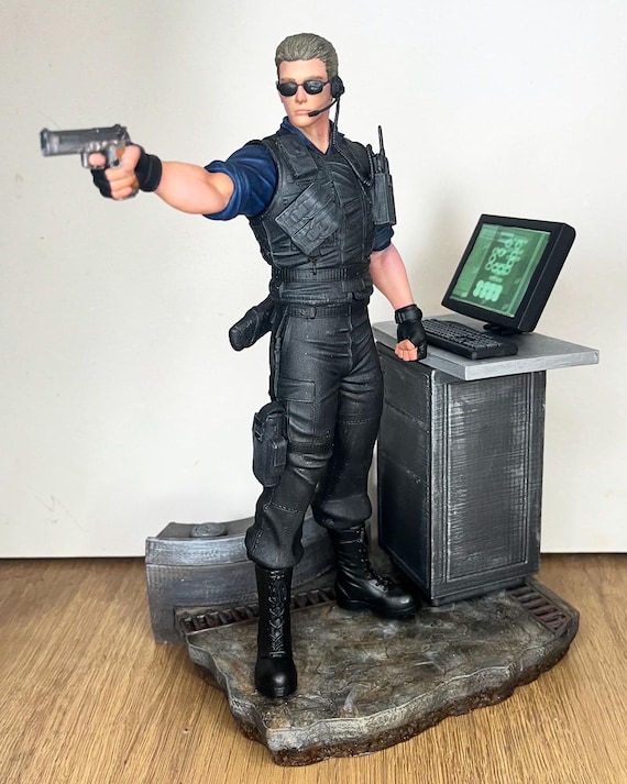 アルバート・ウェスカー 1/6スケール バイオハザード フィギュア 3D