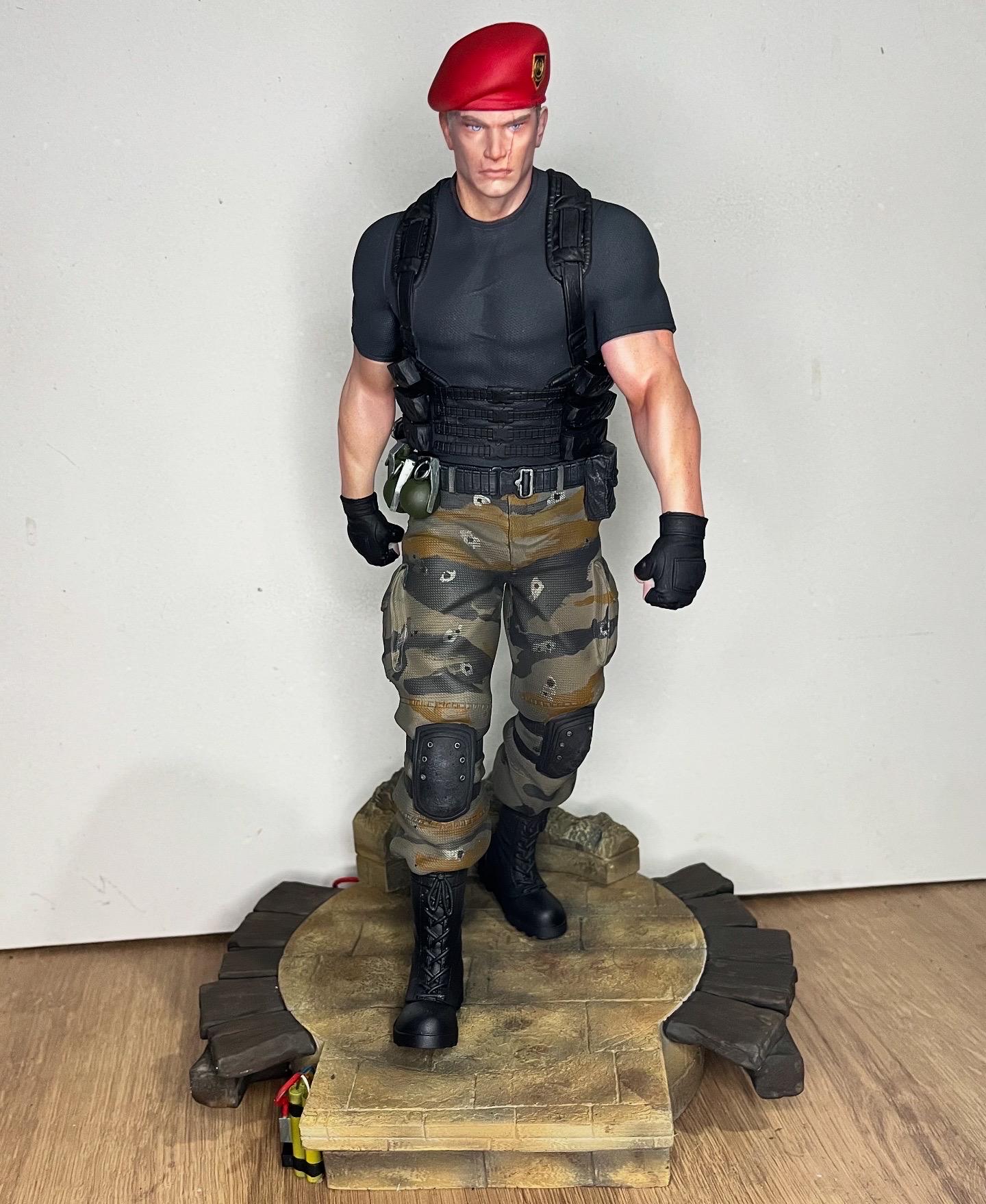 ジャック・クラウザー バイオハザード4 3Dフィギュア - Etsy 日本