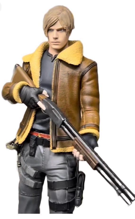 Leon S Kennedy Resident Evil 4 Action Figure 3D - Etsy