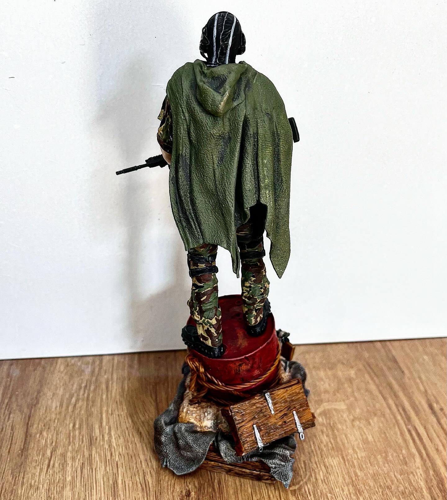 ゴースト コール オブ デューティ 1/6 3Dフィギュア - Etsy 日本