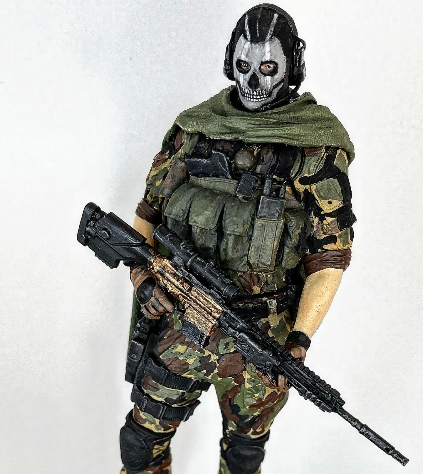 コールオブデューティ ゴースト フィギュア ジャズウェア CoD コール・オブ・デューティ 6.5インチ アクション