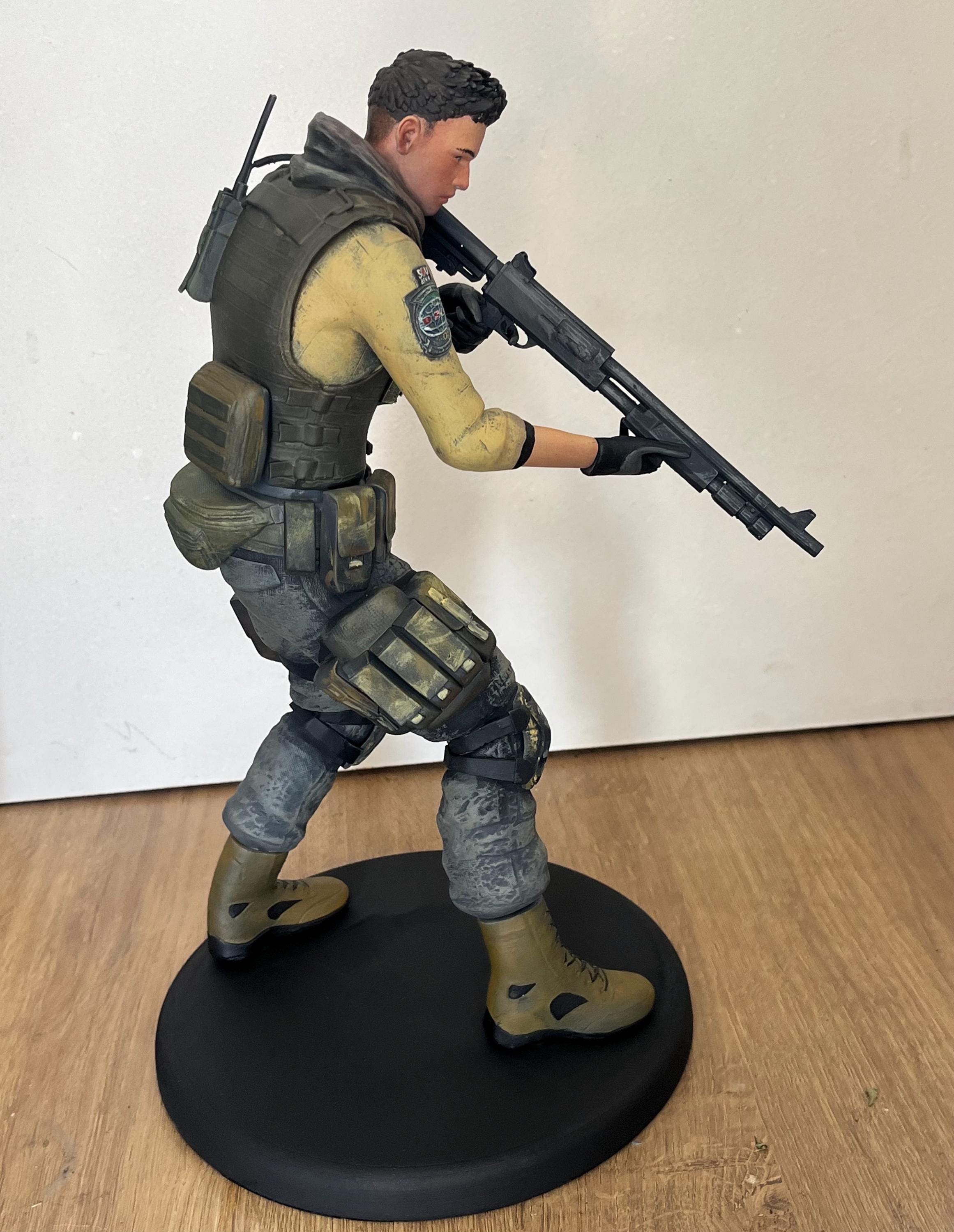 ピアーズ・ニヴァンス バイオハザード6 3Dフィギュア - Etsy 日本