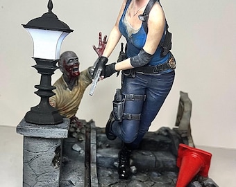 バイオハザード 5 のジル バレンタインに触発されたジオラマ - バイオ