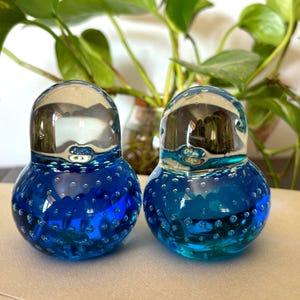 Vintage Glass Love Birds
