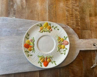 Mid Century, Vintage Arnel Ceramic Mushroom Plates