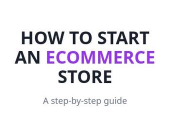 Cómo iniciar una tienda de comercio electrónico