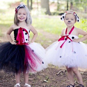 101 Dalmatian set Cruella Deville and Dalmatian tutu dresses | Etsy