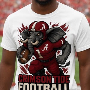 Alabama Crimson Tide Unisex Tee: Roll Tide Game Day Shirt
