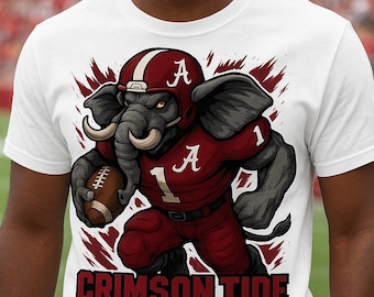 Koszulka unisex Alabama Crimson Tide: koszulka na mecz Roll Tide