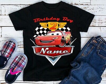 Cars Birthday Shirt | Etsy