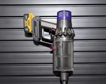 Dyson V10 V11 Side Mount With Locking Clips For Slatwall