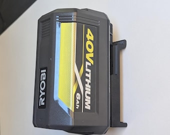 RYOBI 40V Battery Mount For Gladiator GearWall GearTrack