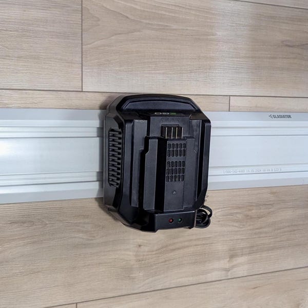 EGO Charger Mount for Gladiator GearWall GearTrack