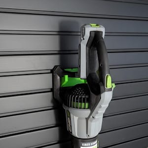 EGO Leaf Blower Mount For SlatWall With Locking Hooks