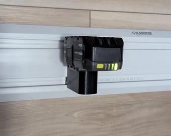 RYOBI ONE+ 18V Battery Mount For Gladiator GearWall GearTrack
