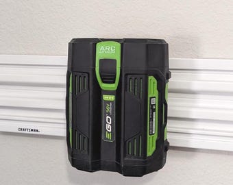 EGO 56V Battery Mount for Craftsman VersaTrack Wall Rail System