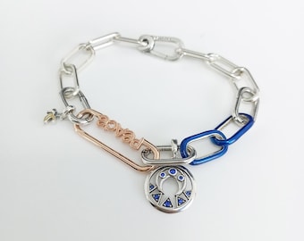 pandora me link chain get look  beabadoobee